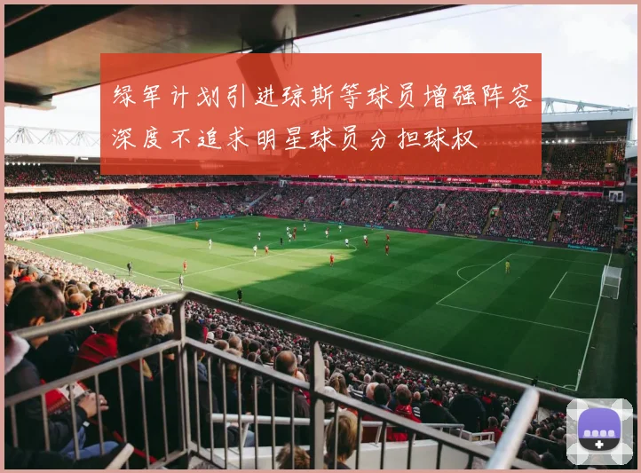 绿军计划引进琼斯等球员增强阵容深度不追求明星球员分担球权