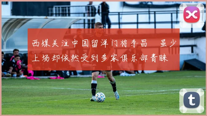 西媒关注中国留洋门将李昌祎虽少上场却依然受到多家俱乐部青睐